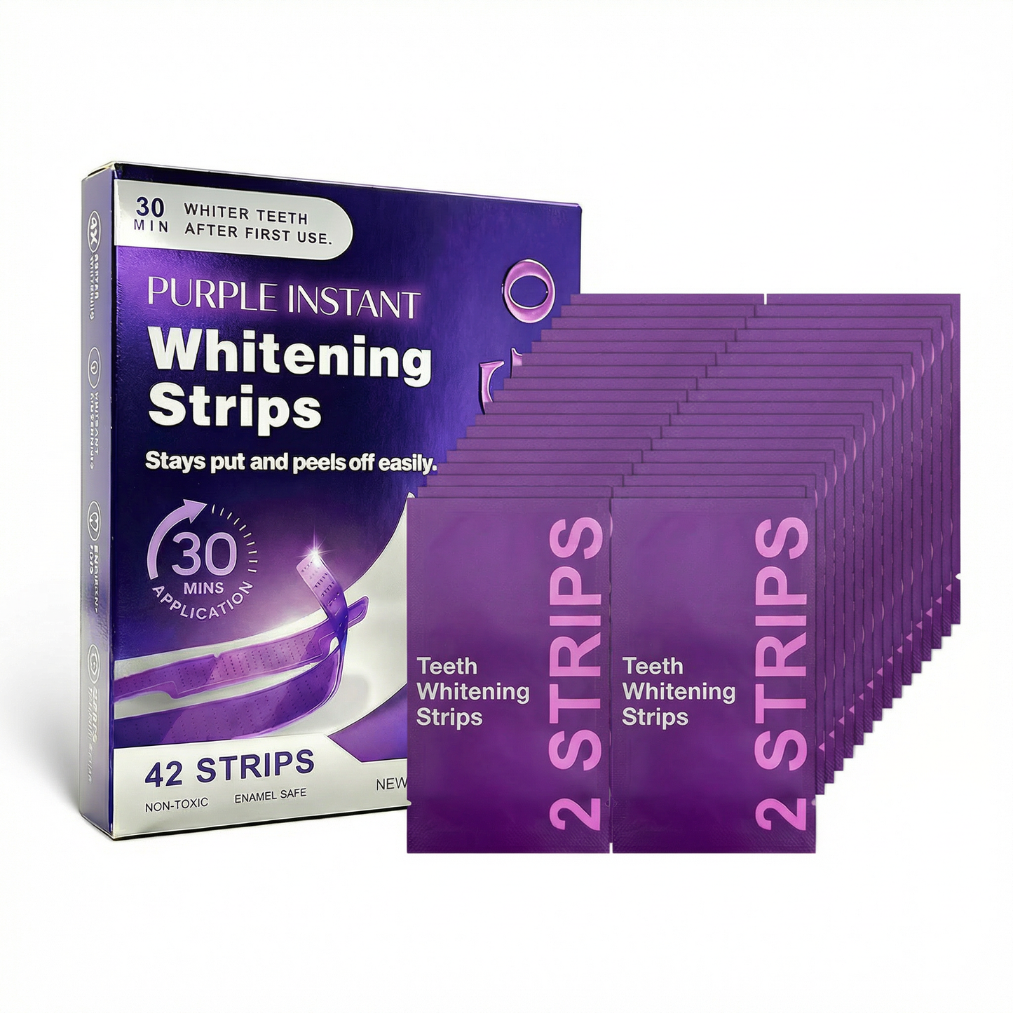Purple Whitening Strips
